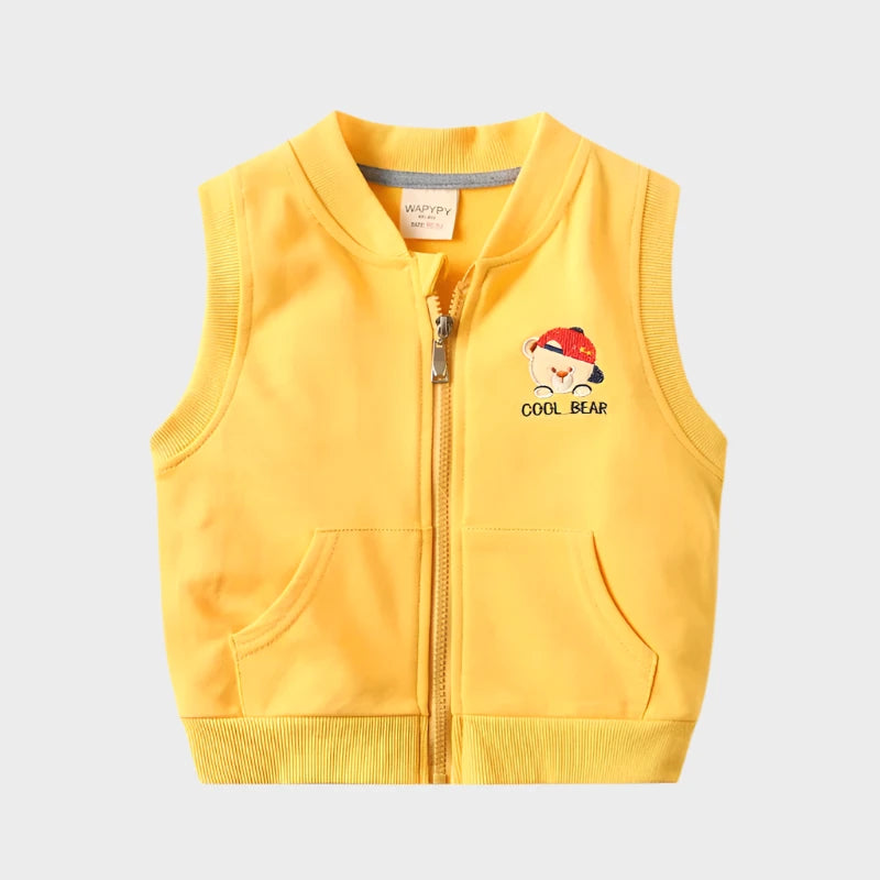 Bear Waistcoat Sleeveless Vest