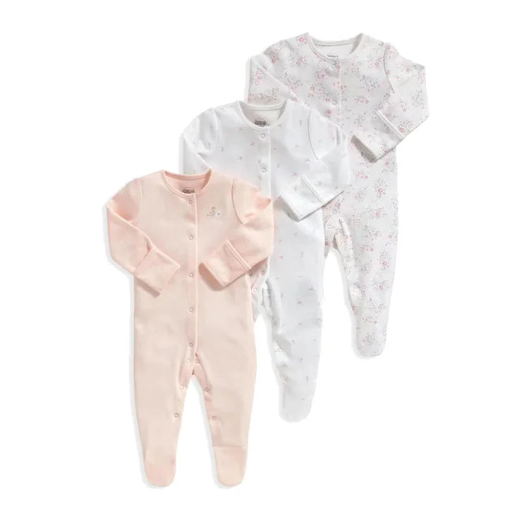 3 Pieces Essential Newborn Jumpsuit