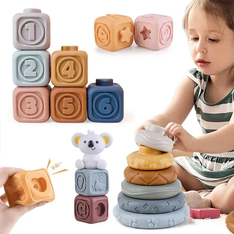 Montessori Stacking Soft Blocks