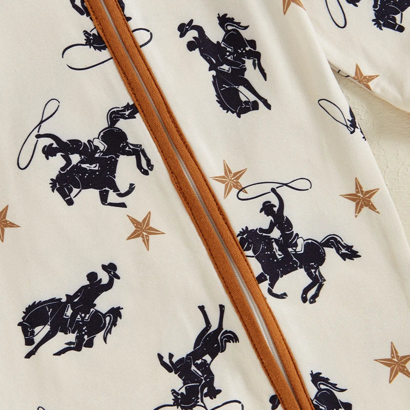 Western Cowboy Romper