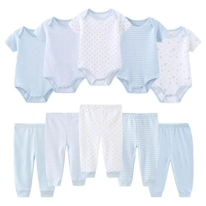 5 Sets Bodysuit with Pants