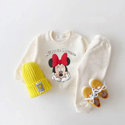 3 Piece Autumn Cartoon Tracksuit