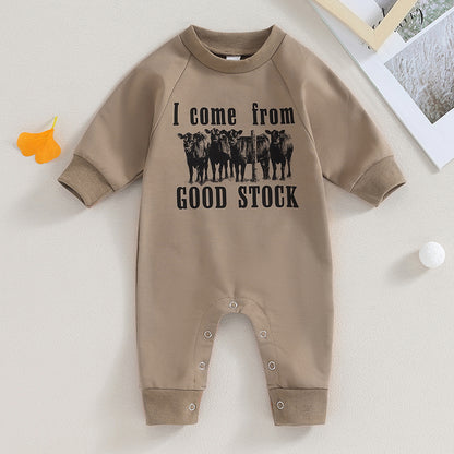 Farm Bull Cow Jumpsuit