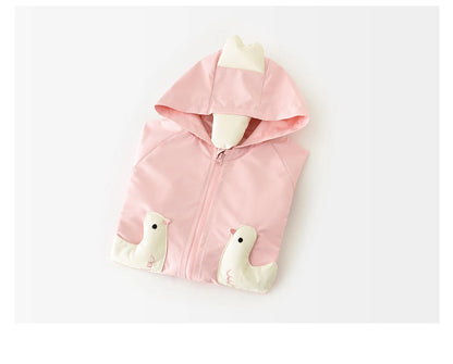 Veste à capuche Bird Veste d'extérieur