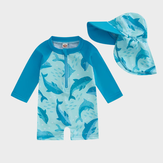 Maillot de bain 2 pièces Dolphin Rush Guard