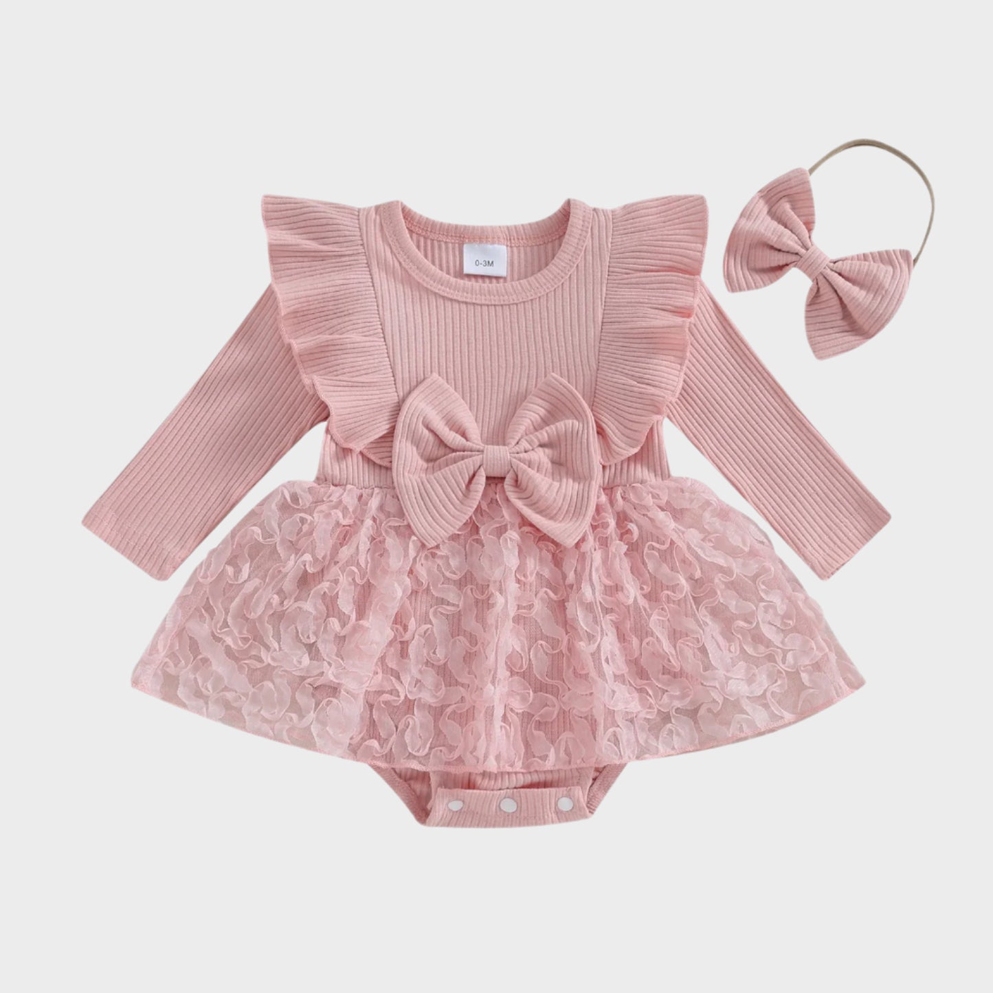 Bowknot Lace Tulle with Headband