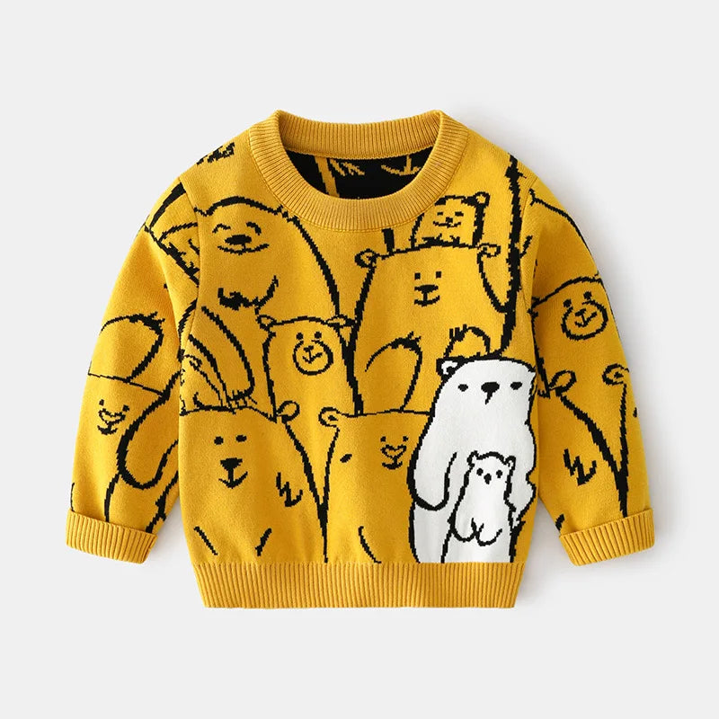 Kitty Cartoon Sweater