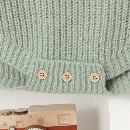 Soft Textured Long Sleeve Bodysuit