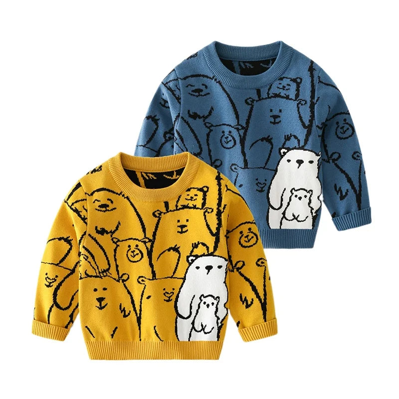 Kitty Cartoon Sweater