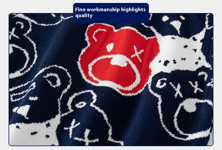 Kitty Cartoon Sweater