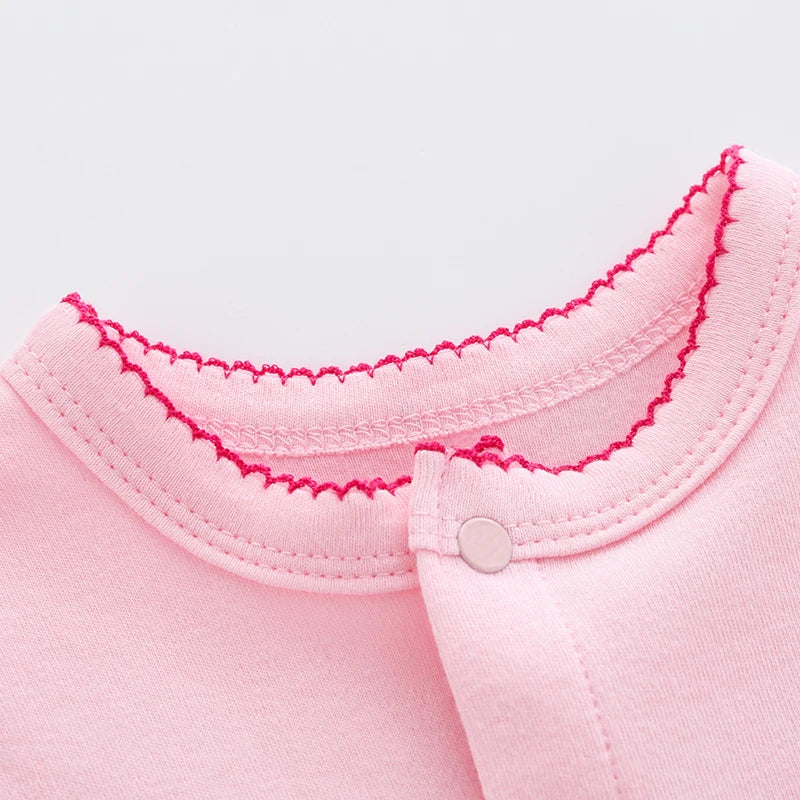 Strawberry Long-Sleeved Jumpsuit