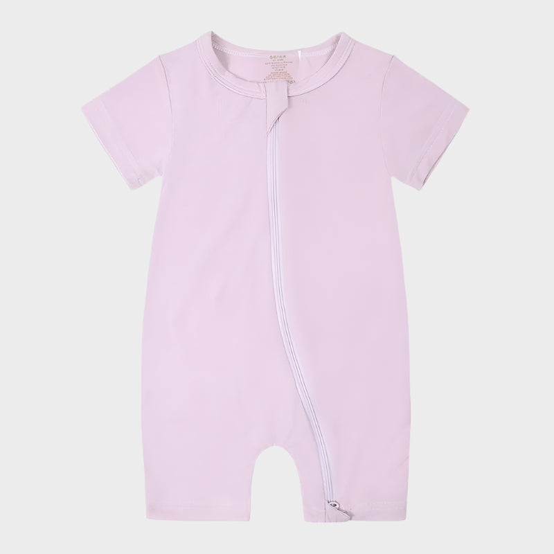 Combinaison à manches courtes en bambou