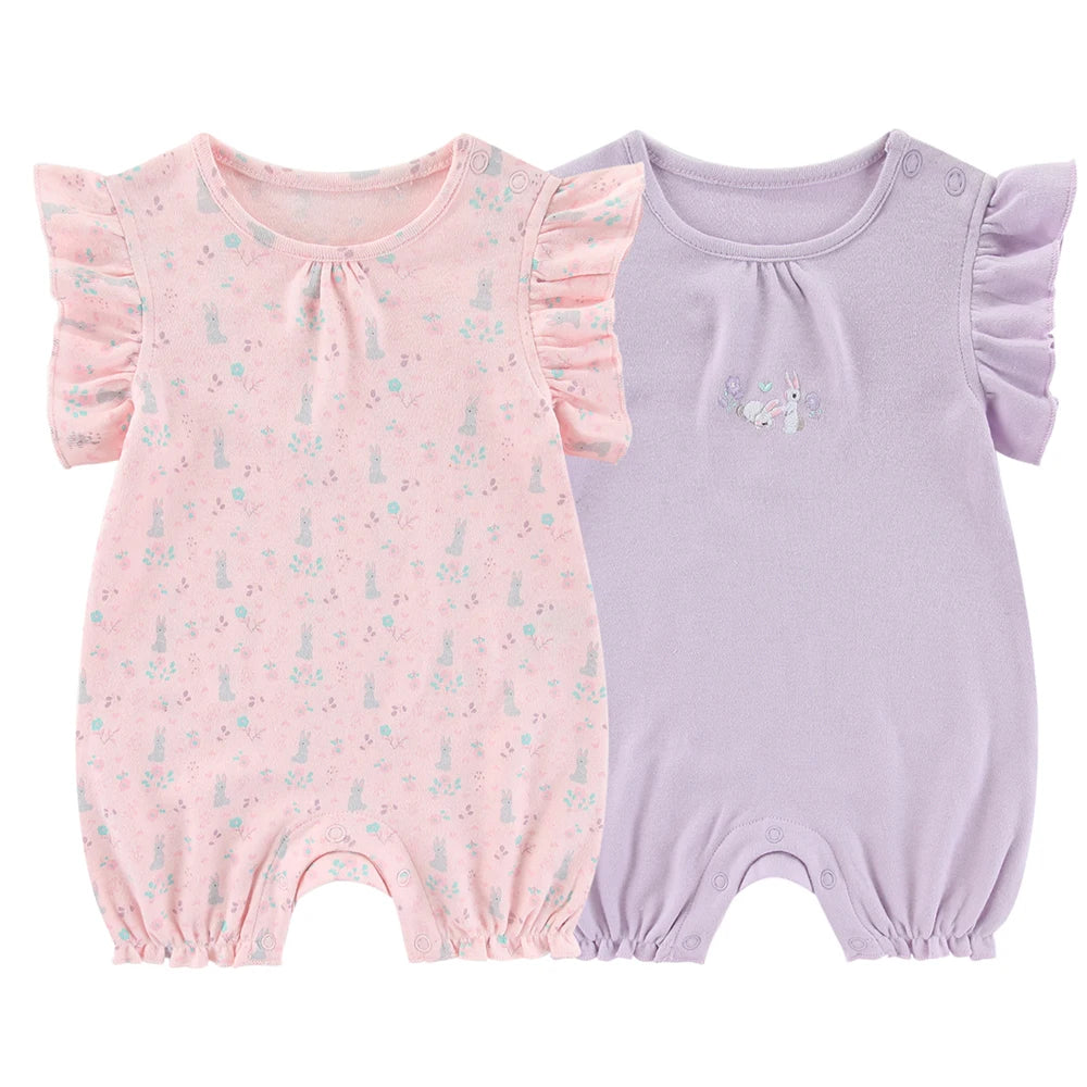 2 Set Ruffle Summer Romper