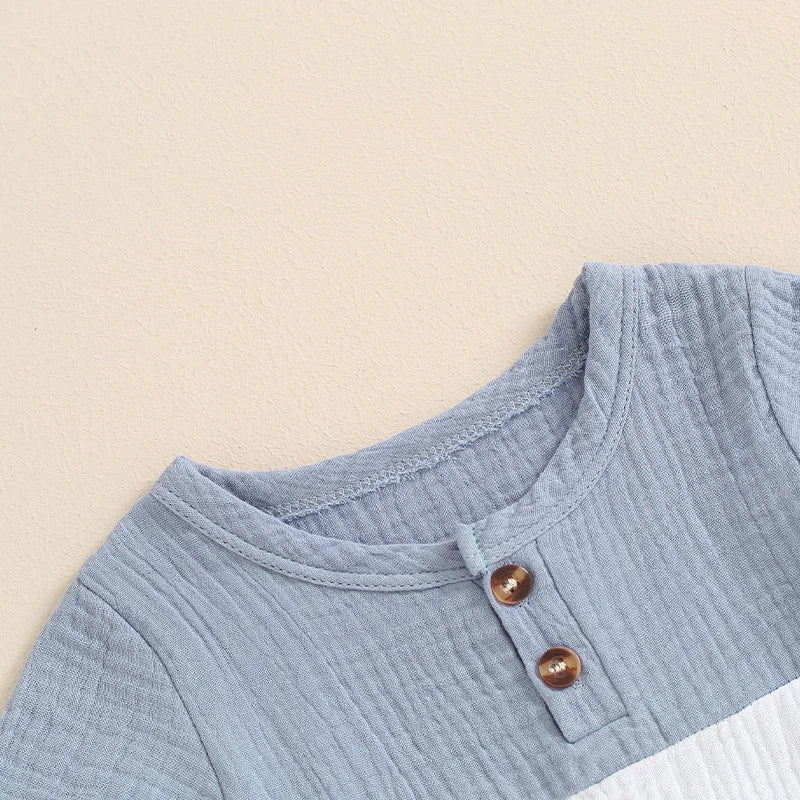 2 Piece Patchwork Suit