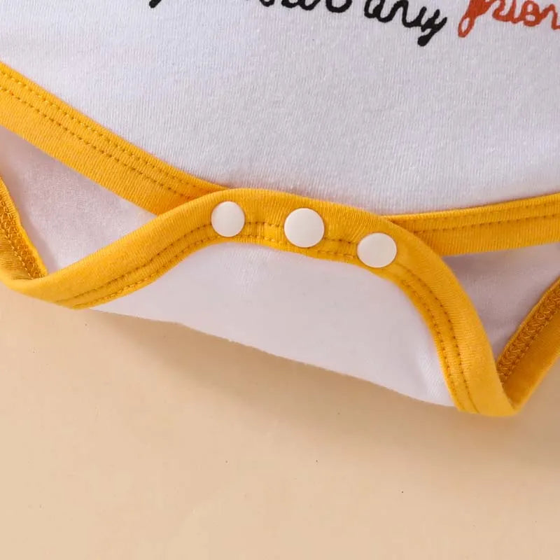 3 Piece Bee Onesies Outfit