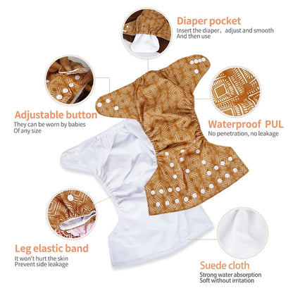 3 Pack Nursery Cloth Diapers