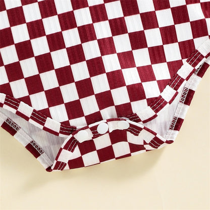 2 Piece Checkered Outfit