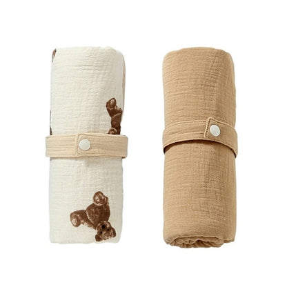 2 Piece Set Waterproof Baby Diaper Changing Pads