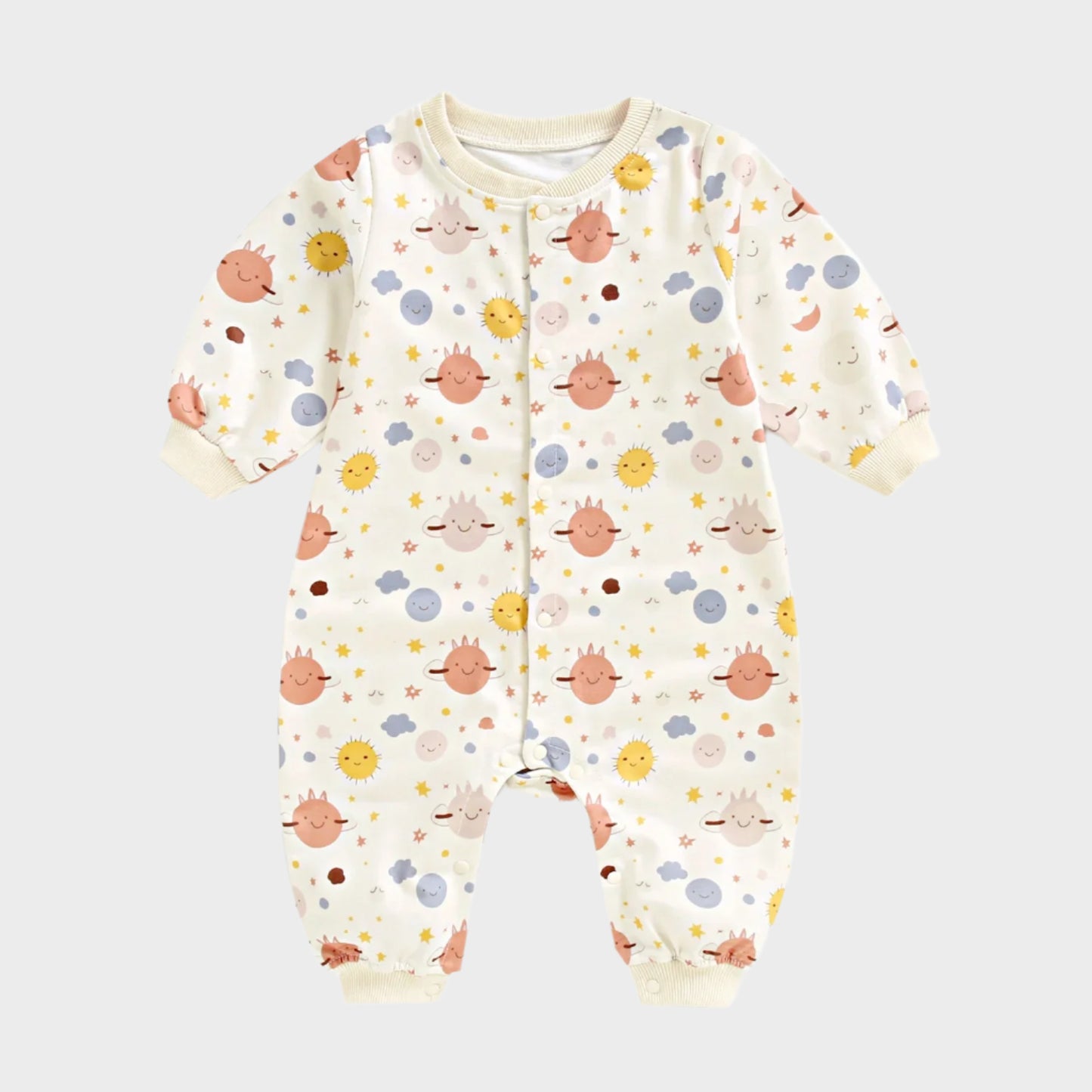 Infants Floral & Fauna Jumpsuit