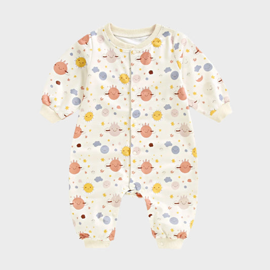Infants Floral & Fauna Jumpsuit