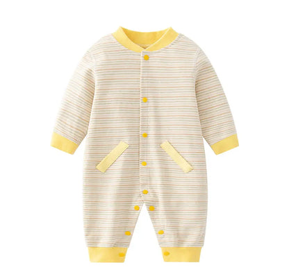 Striped Crawling Jumpsuit