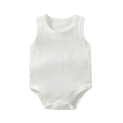Sleeveless Onesie Vest Bodysuit