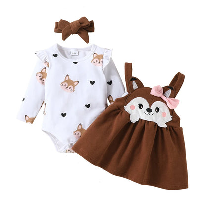 Cartoon Kitty Dress