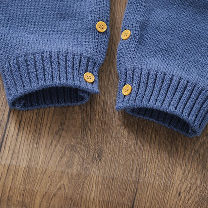 O-neck Knitted Jumpsuit