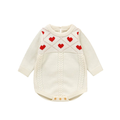 Knitted Embroidered Bodysuit