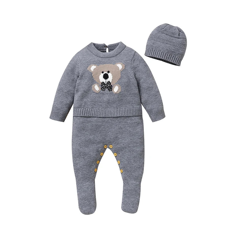 2 Piece O-neck Growsuit