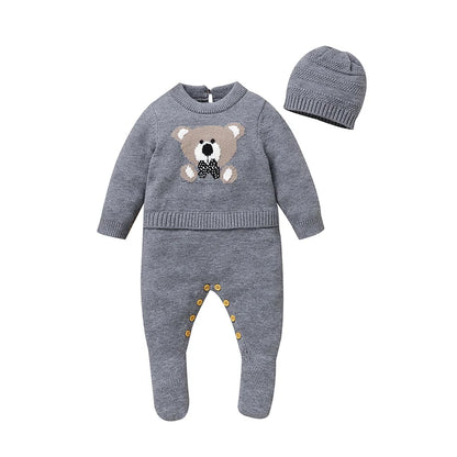 2 Piece O-neck Growsuit