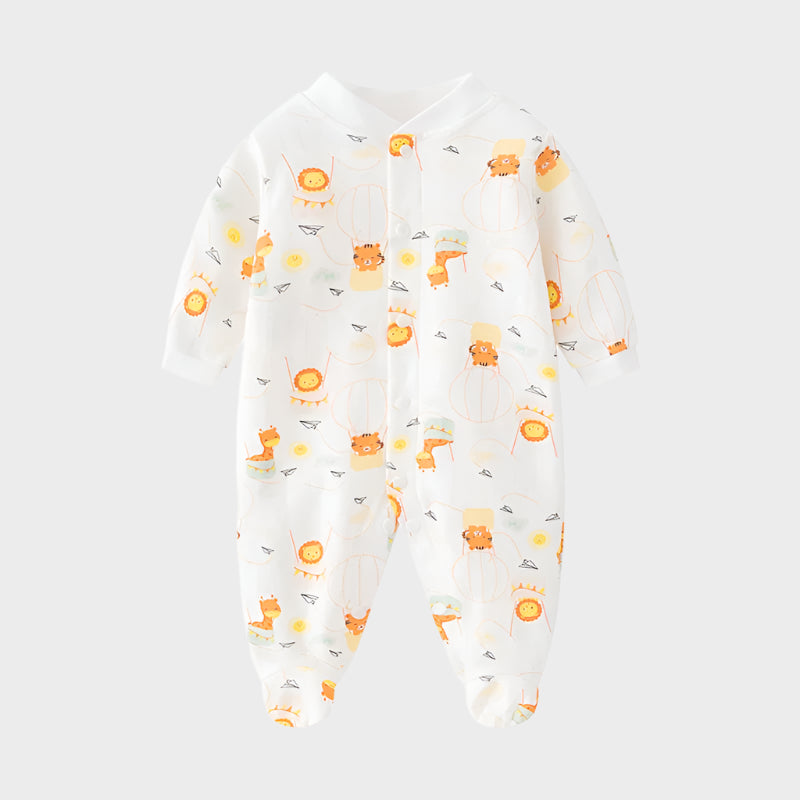 Thin Harem Sunflower Crawling Jumpsuit