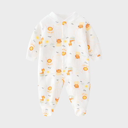 Thin Harem Sunflower Crawling Jumpsuit