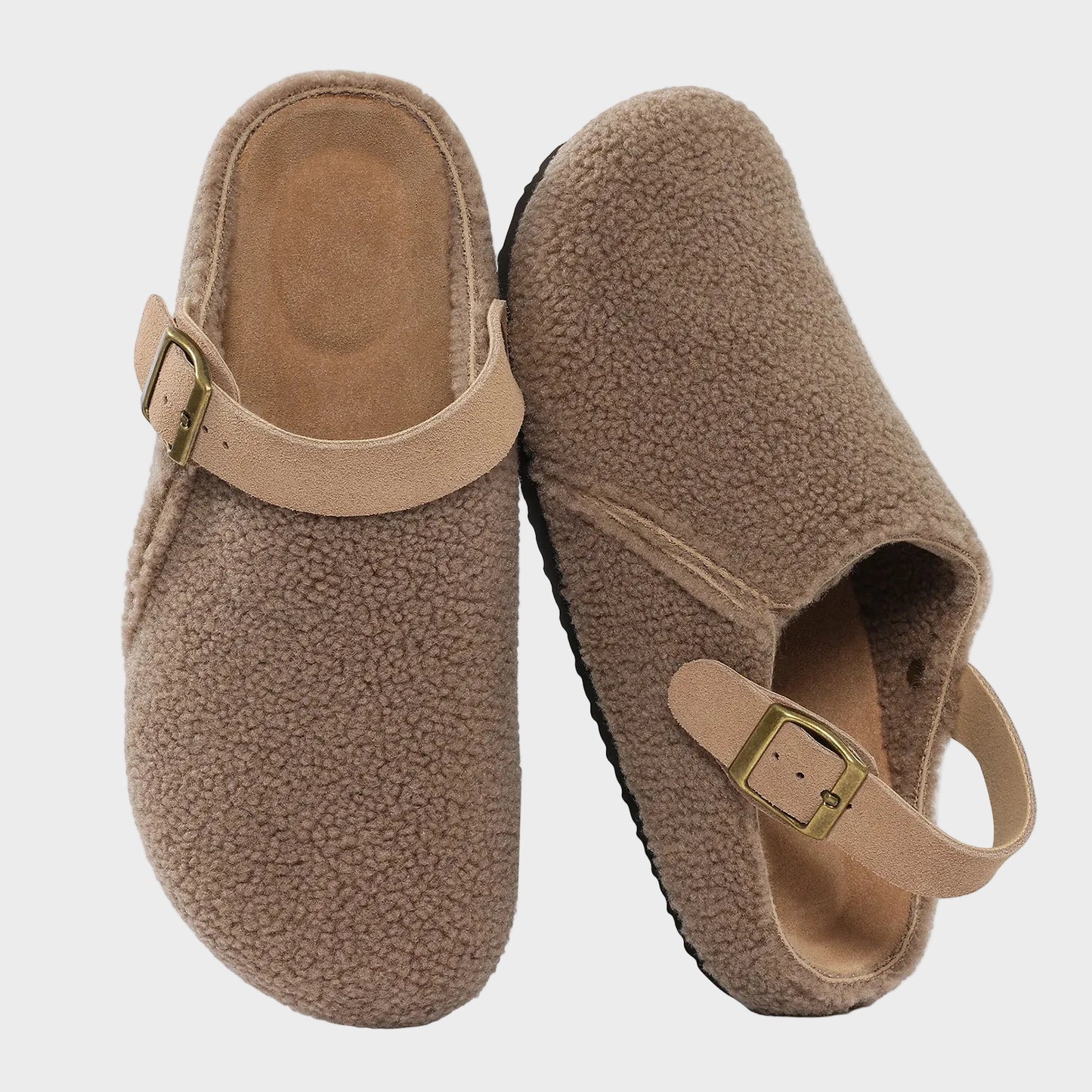 Comwarm Winter Plush Lining Women's Slippers