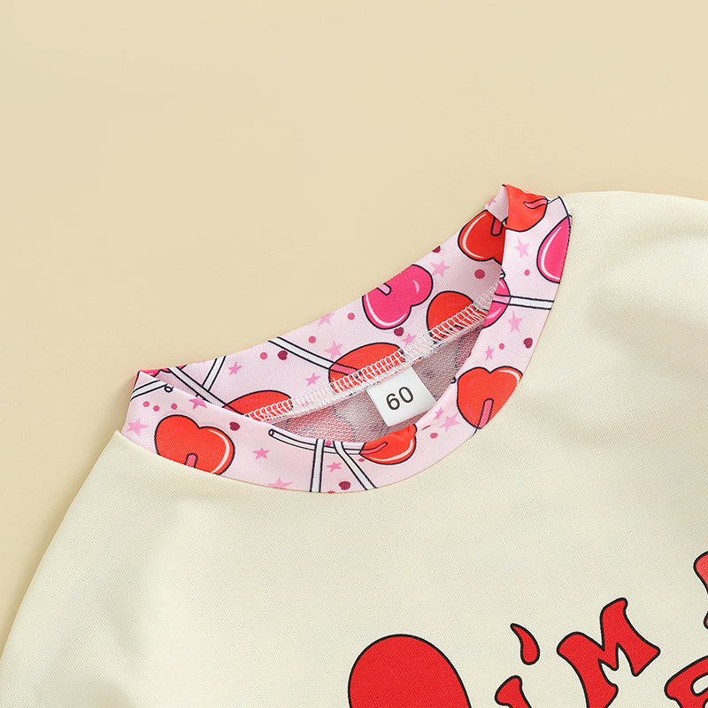 Valentine Heat Lollipop Bodysuit