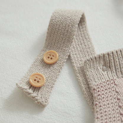 Knitted Sun Embroidered