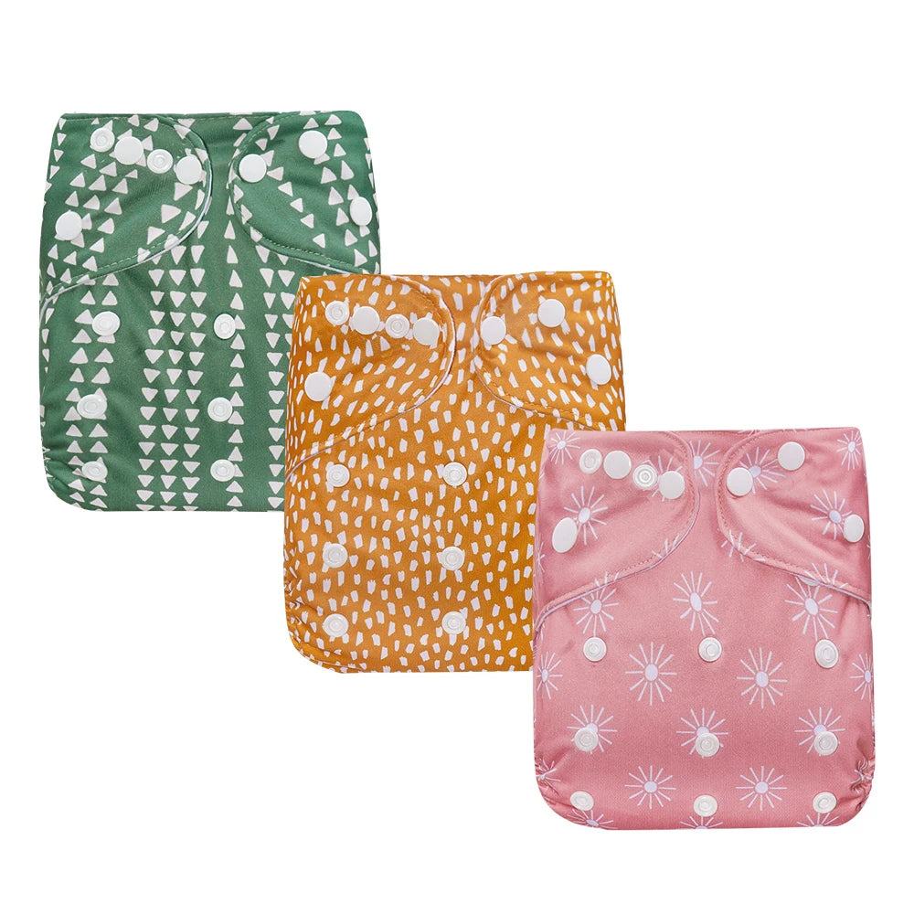 3 Pack Nursery Cloth Diapers