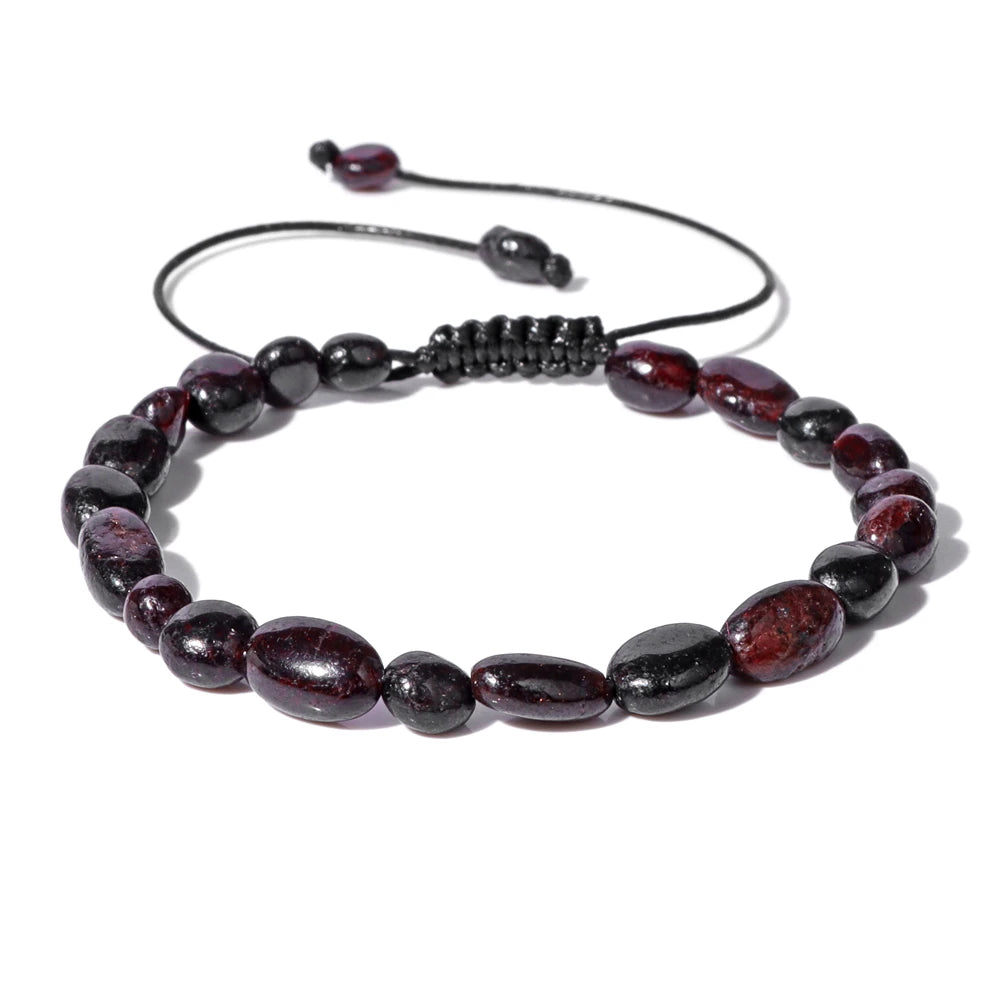 Apatite Stone Bead Bracelet Natural Aquamarines