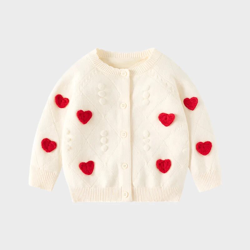 Tricot à manches longues avec broderie Love