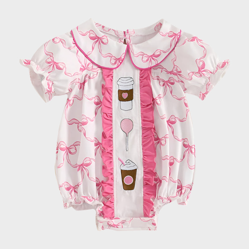 Ruffle Doll Collar Romper