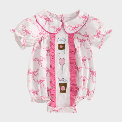 Ruffle Doll Collar Romper