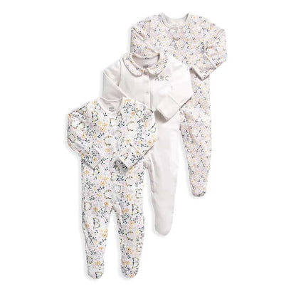3 Pieces Essential Newborn Jumpsuit