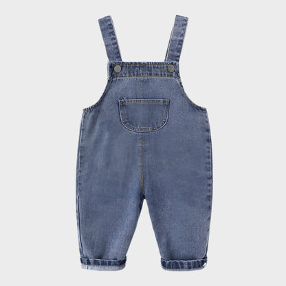 Denim Overall Romper