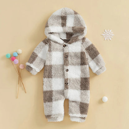 Checkered Winter Jumpsuit