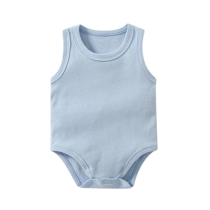 Sleeveless Onesie Vest Bodysuit