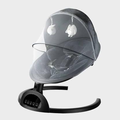 Transat pour bébé avec support Bluetooth et filet