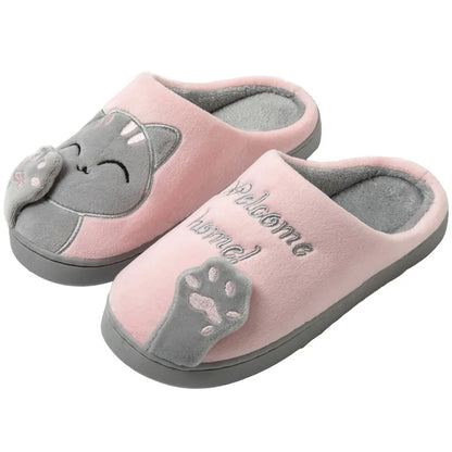Pallene Cow milk Fuzzy Slippers