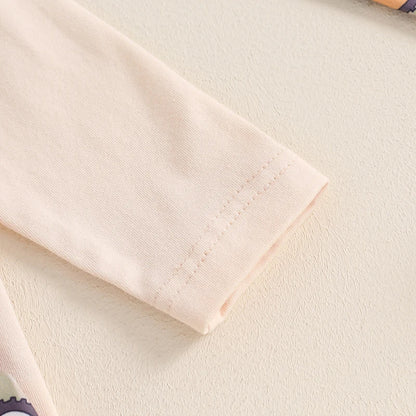 3 Piece Farm Tractor Long Sleeve Outfit