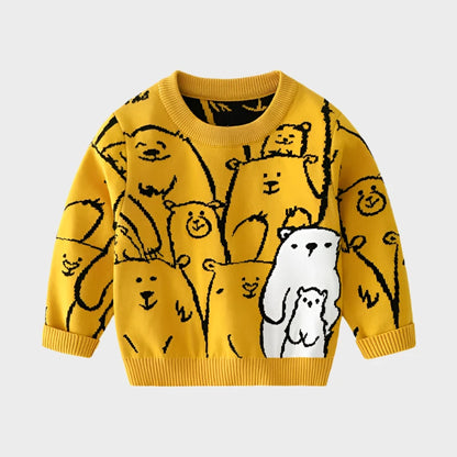 Kitty Cartoon Sweater