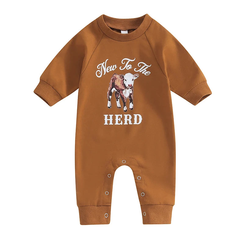 Farm Bull Cow Jumpsuit